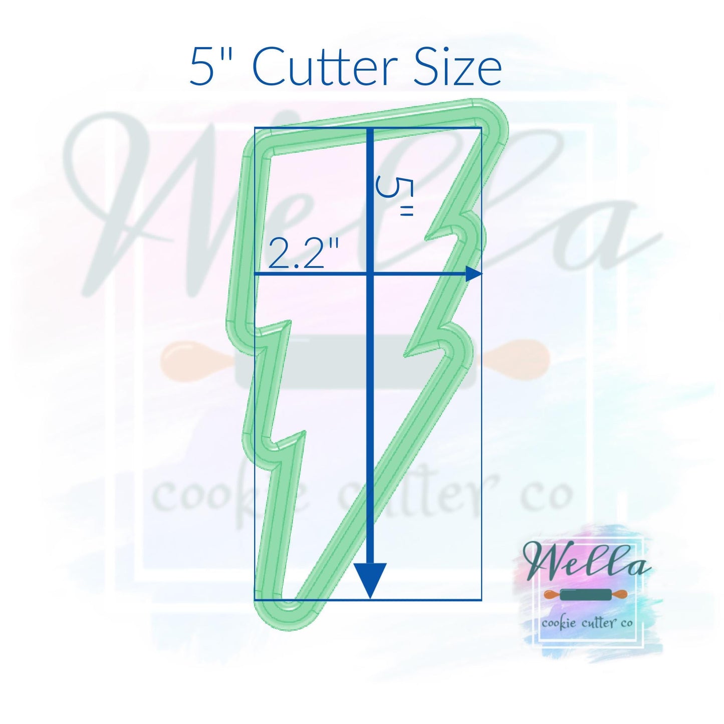 Lightning Bolt Cookie Cutter