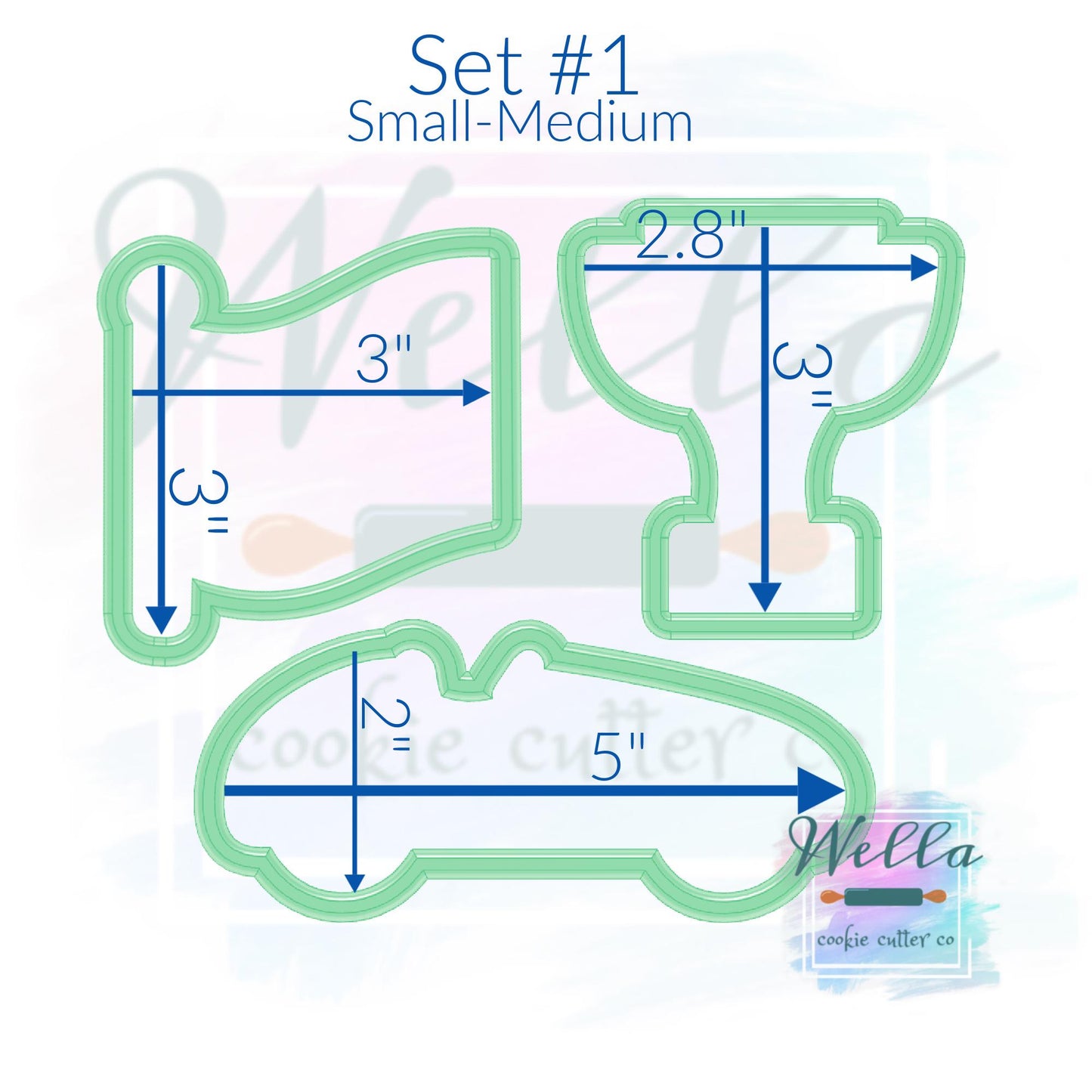 Race Car Cookie Cutter Set