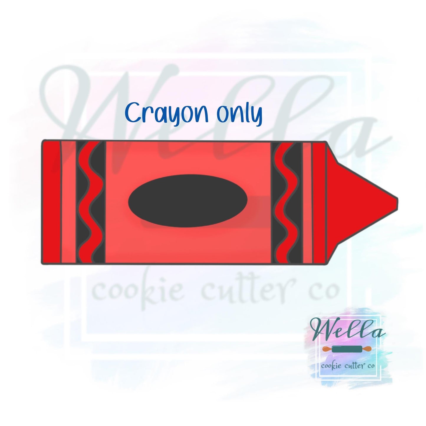 Pencil and Crayon Set Cookie Cutters