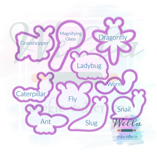 Ultimate Bug Search Cookie Cutter Set - Set of 10 Cutters