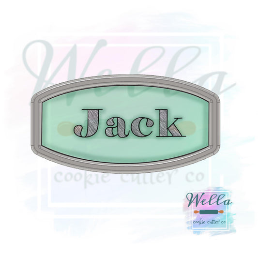 Plaque Jack Cookie Cutter