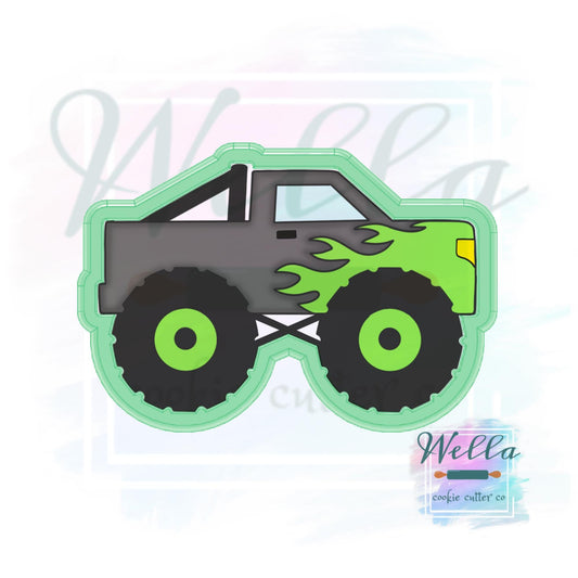 Monster Truck Cookie Cutter