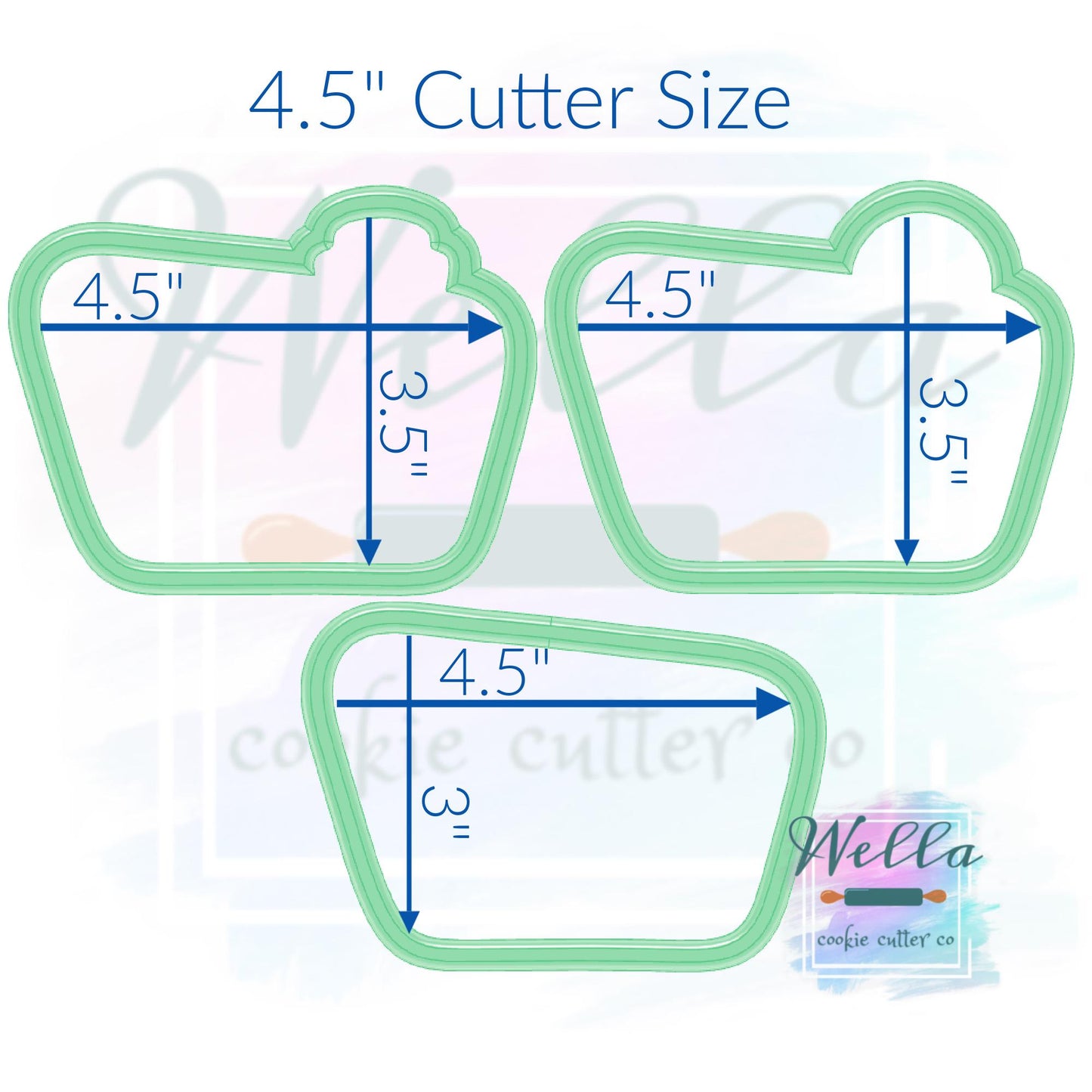 National Park Camp Sign Cookie Cutter - 3 Shapes