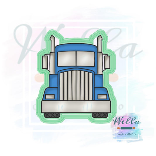 Semi-Truck Front Cookie Cutter