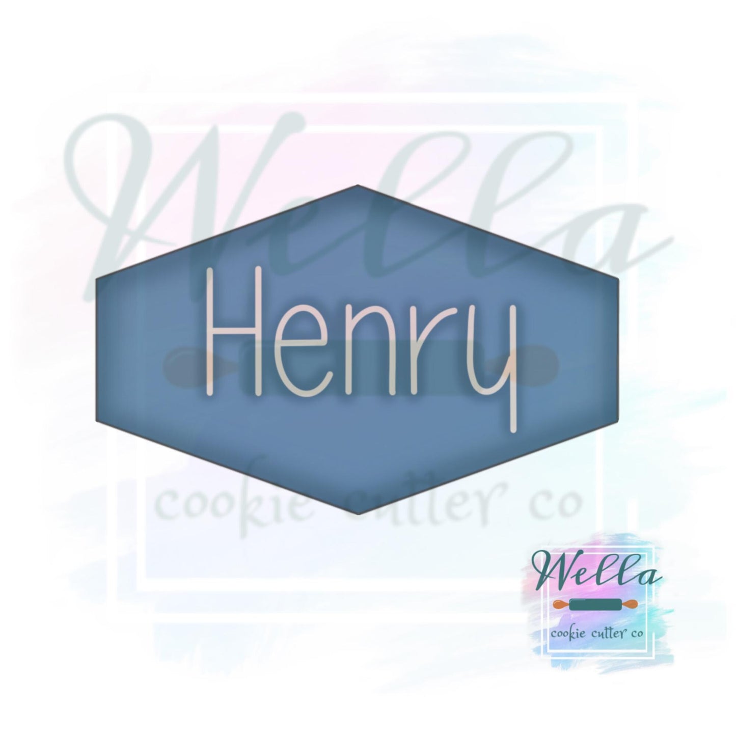 Plaque Henry Cookie Cutter