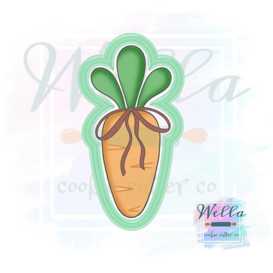 Carrot with String Bow Cookie Cutter