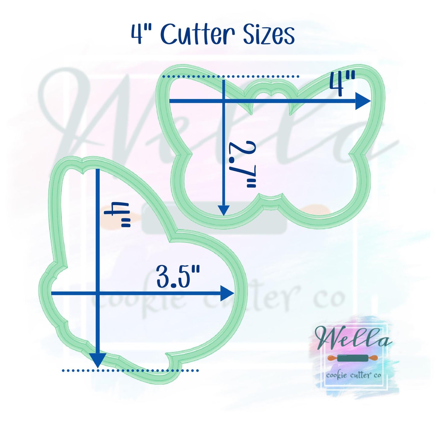 Pink Butterfly Cookie Cutter Set