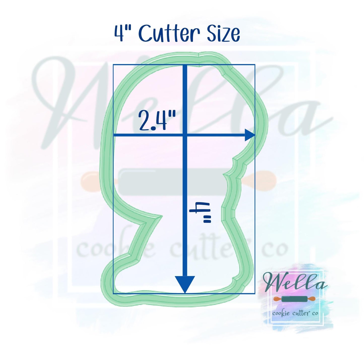 Communion Girl Praying Cookie Cutter with Optional Stencil