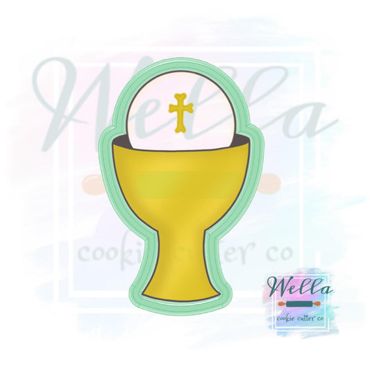 Communion Cup and Wafer Cookie Cutter
