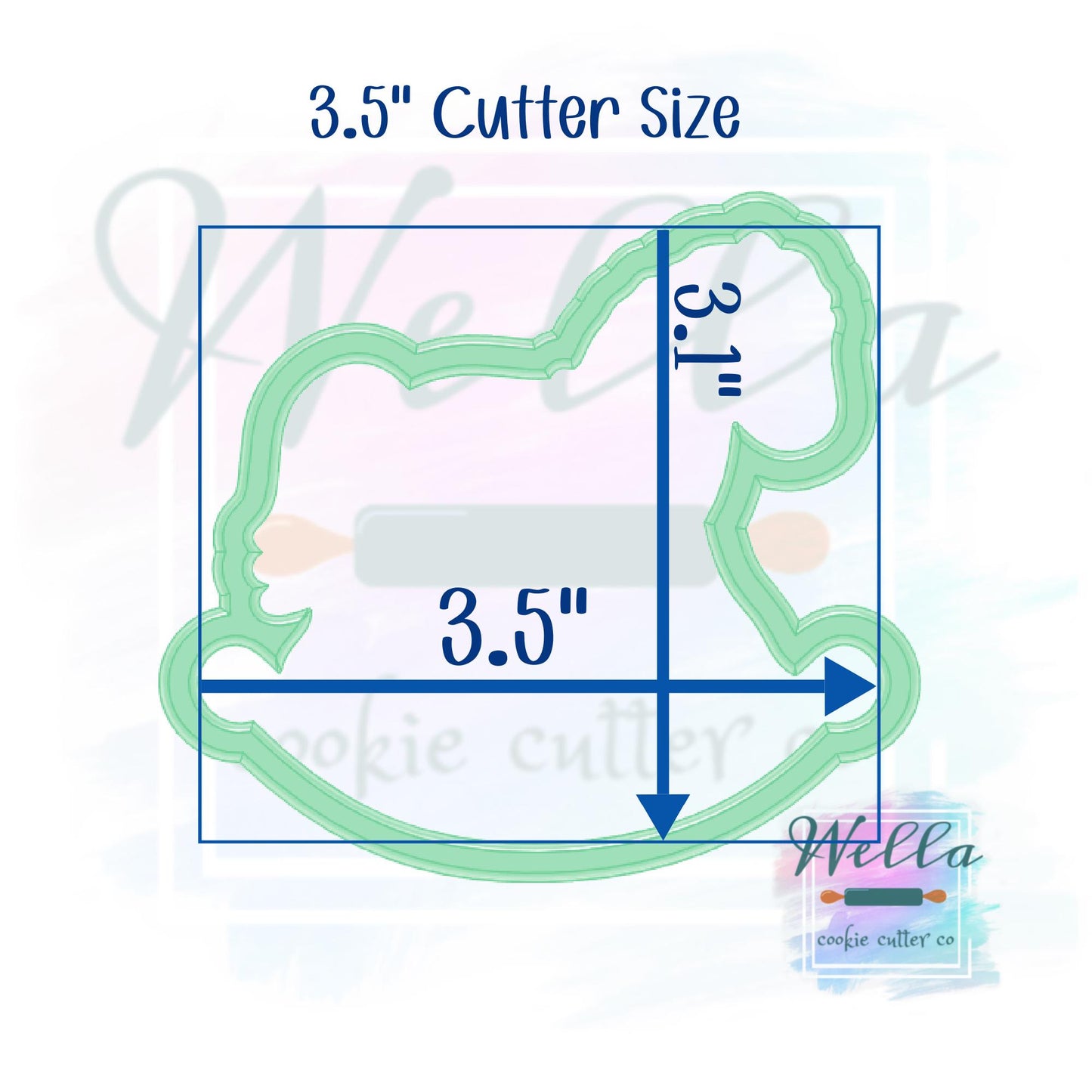 Rocking Horse Cookie Cutter