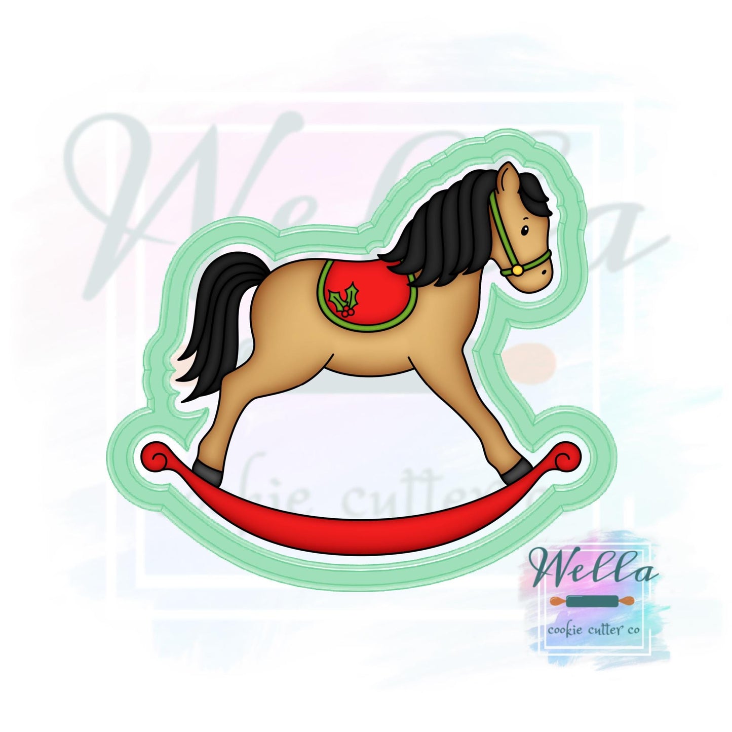 Rocking Horse Cookie Cutter