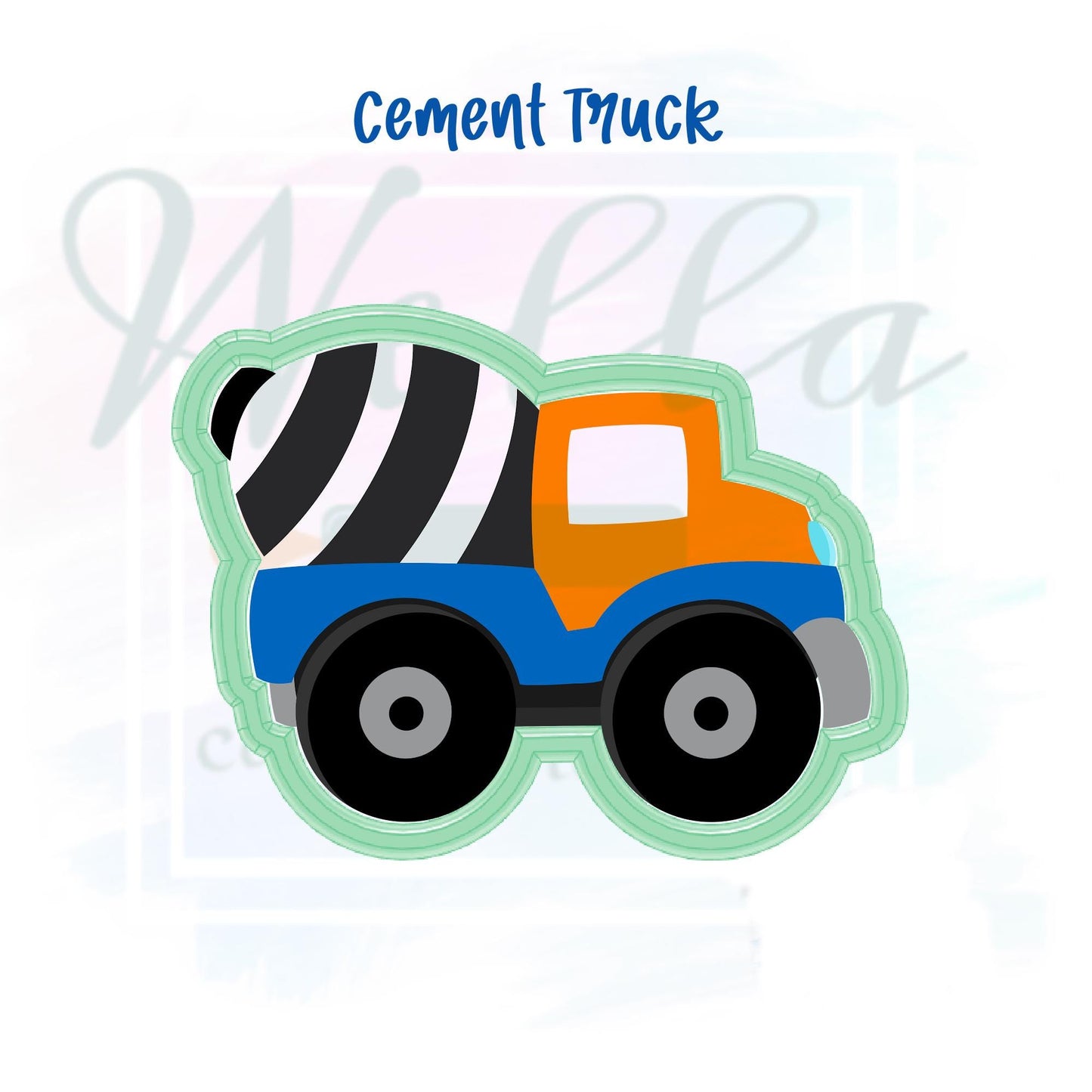 Construction Truck Set Cookie Cutters - Set of 5 Cookie Cutters - may be purchased separately