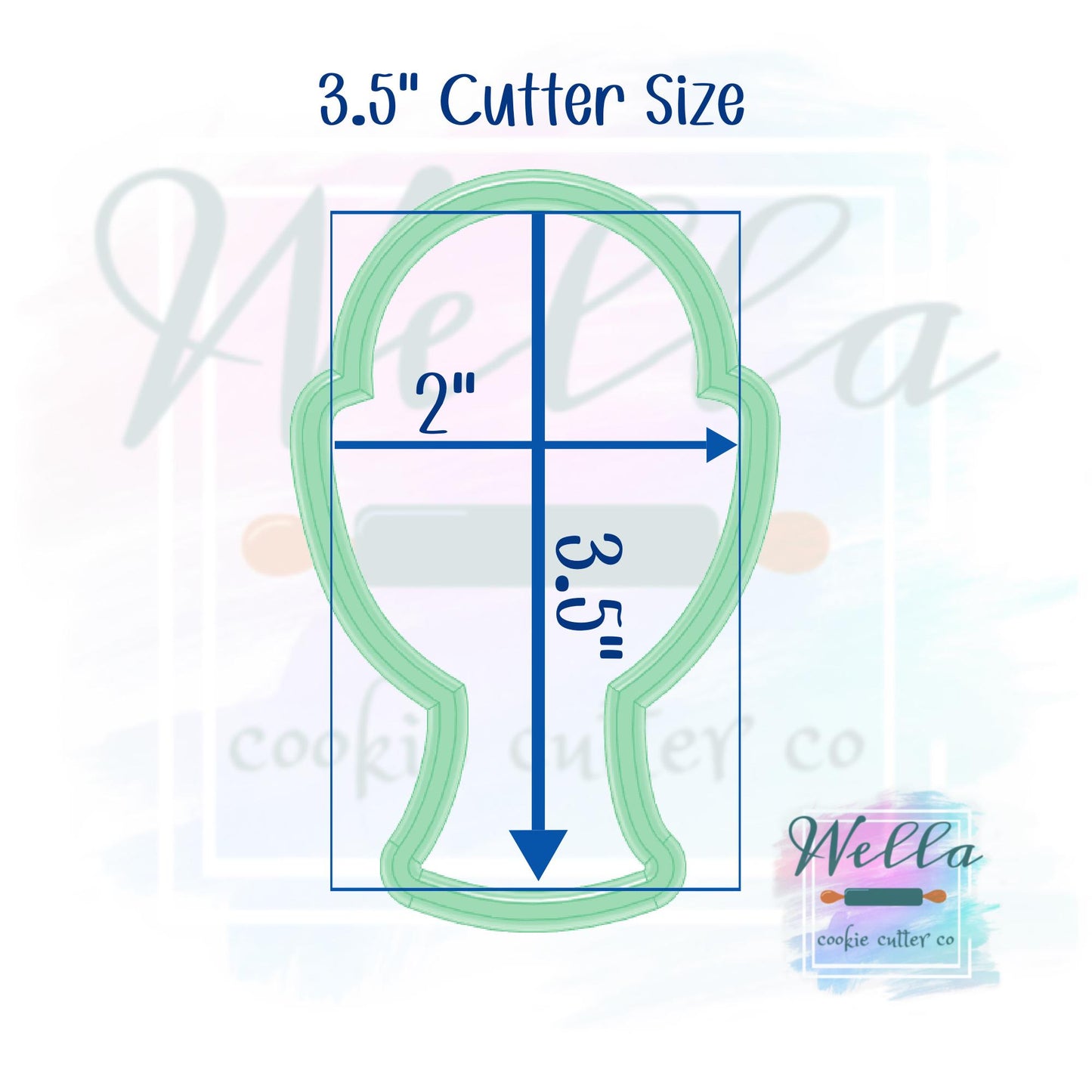 Communion Cup and Wafer Cookie Cutter