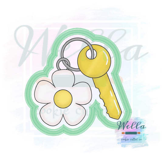 Daisy Keychain Cookie Cutter