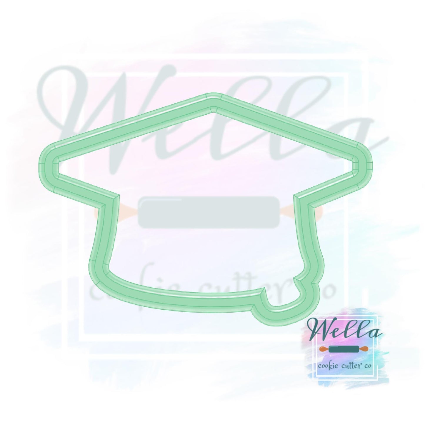 Graduation Cap #2 Cookie Cutters