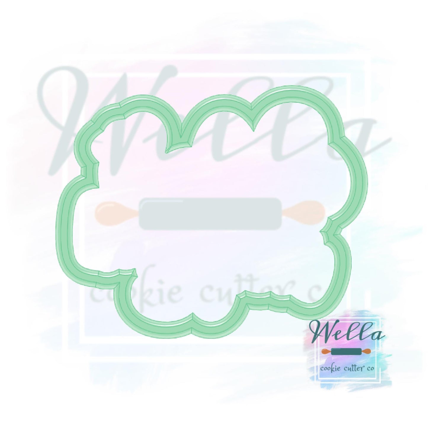 Baby in Bloom #1 Cookie Cutter
