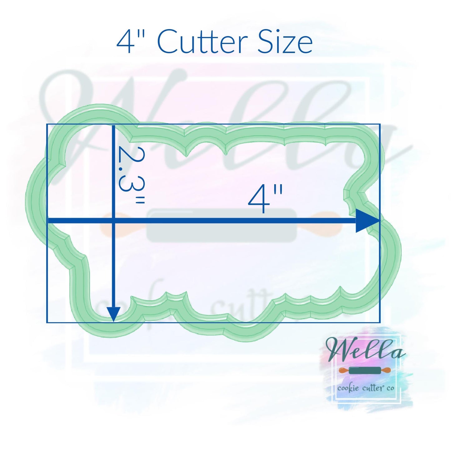 Baby in Bloom #2 Cookie Cutter