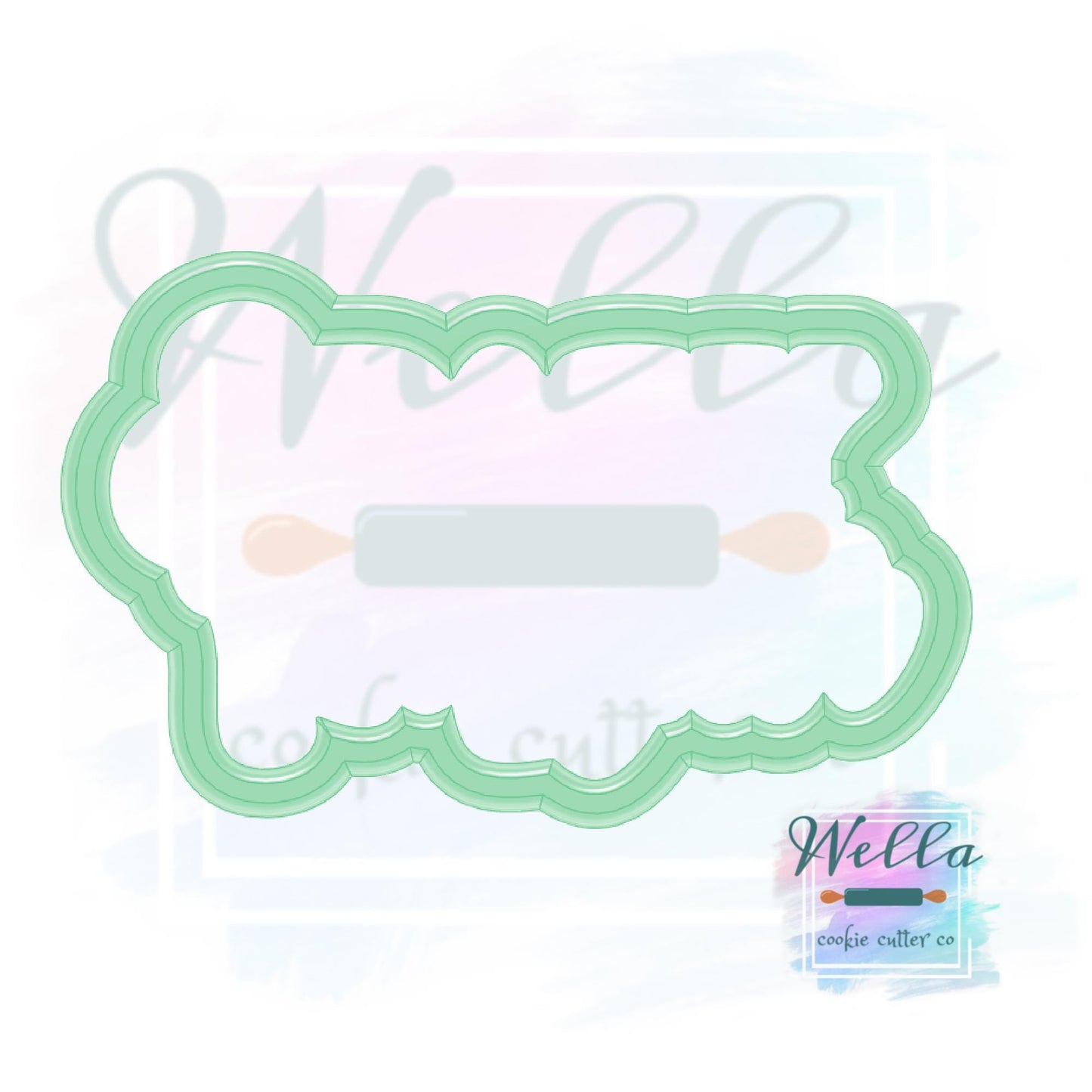 Baby in Bloom #2 Cookie Cutter