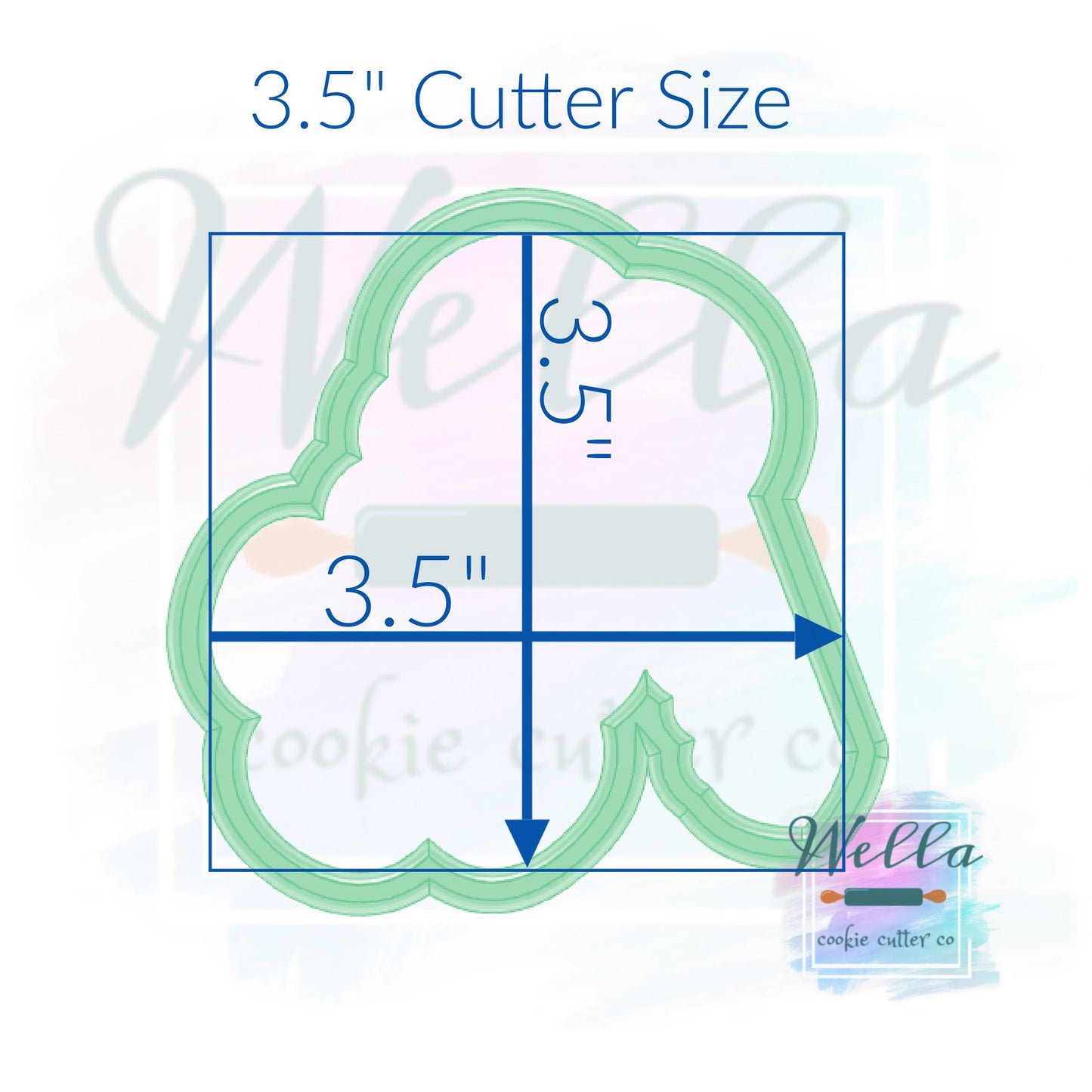 Daisy Keychain Cookie Cutter