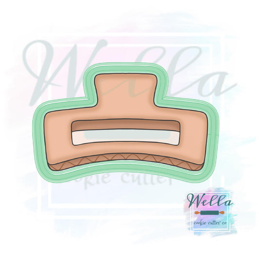 Hair Claw Clip Cookie Cutter