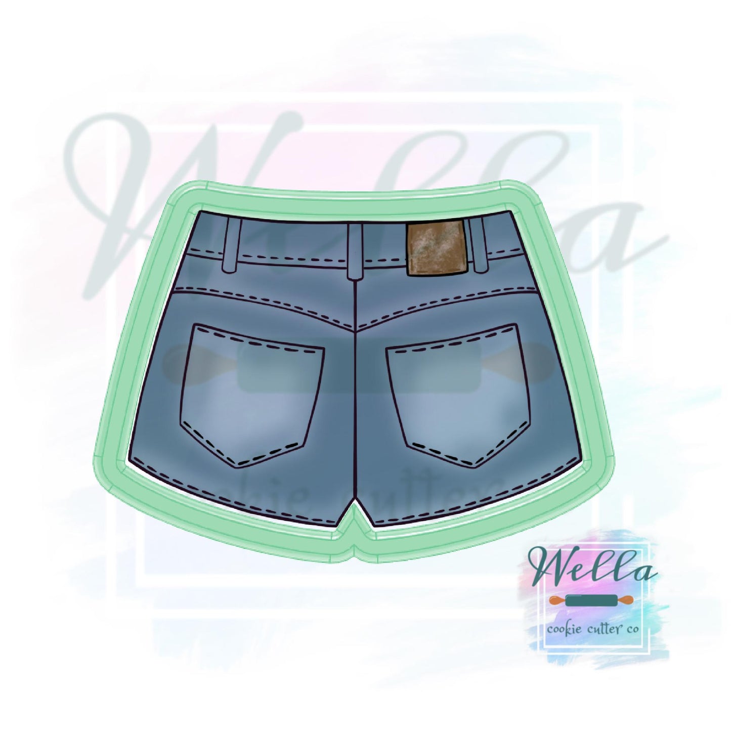 Jean Shorts Cookie Cutter