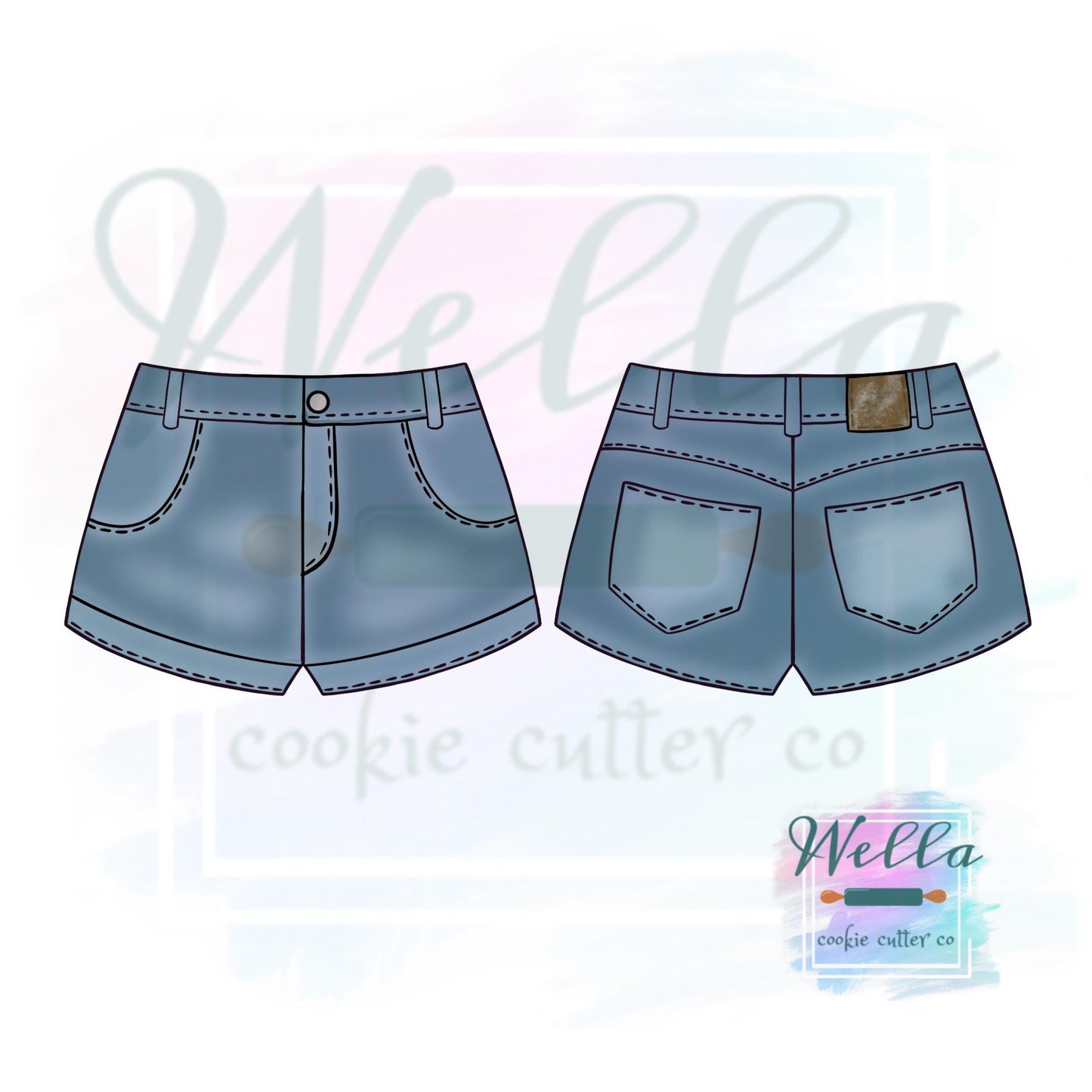 Jean Shorts Cookie Cutter