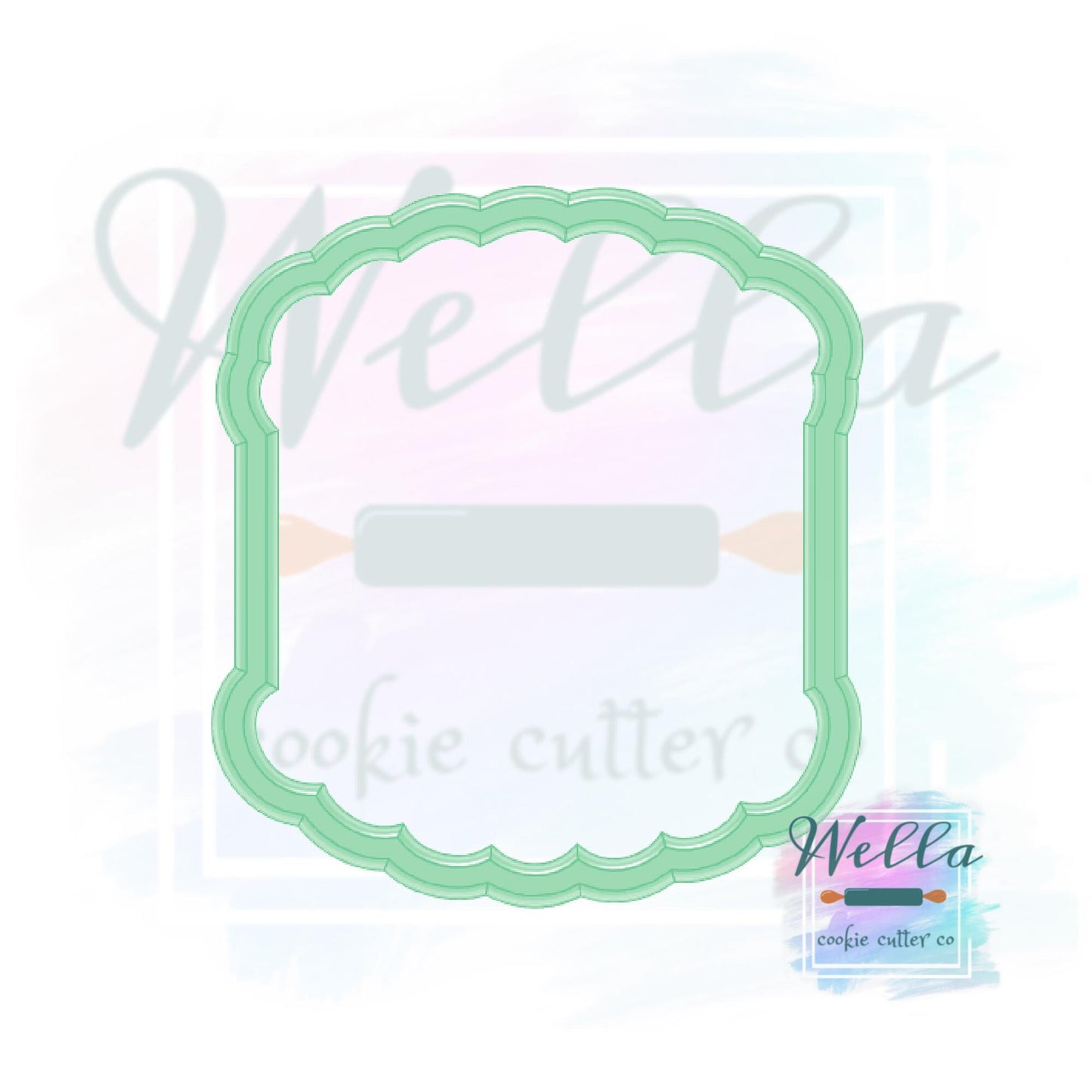 Birthday Buttercream Cake Cookie Cutter