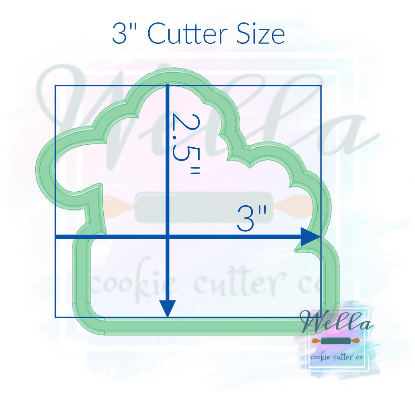 a tini bit older Text Cookie Cutter with Optional Stencil