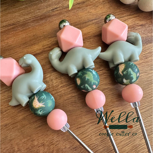 Brontosaurus Dinosaur Themed Scribe Tool for Cookie Decorating