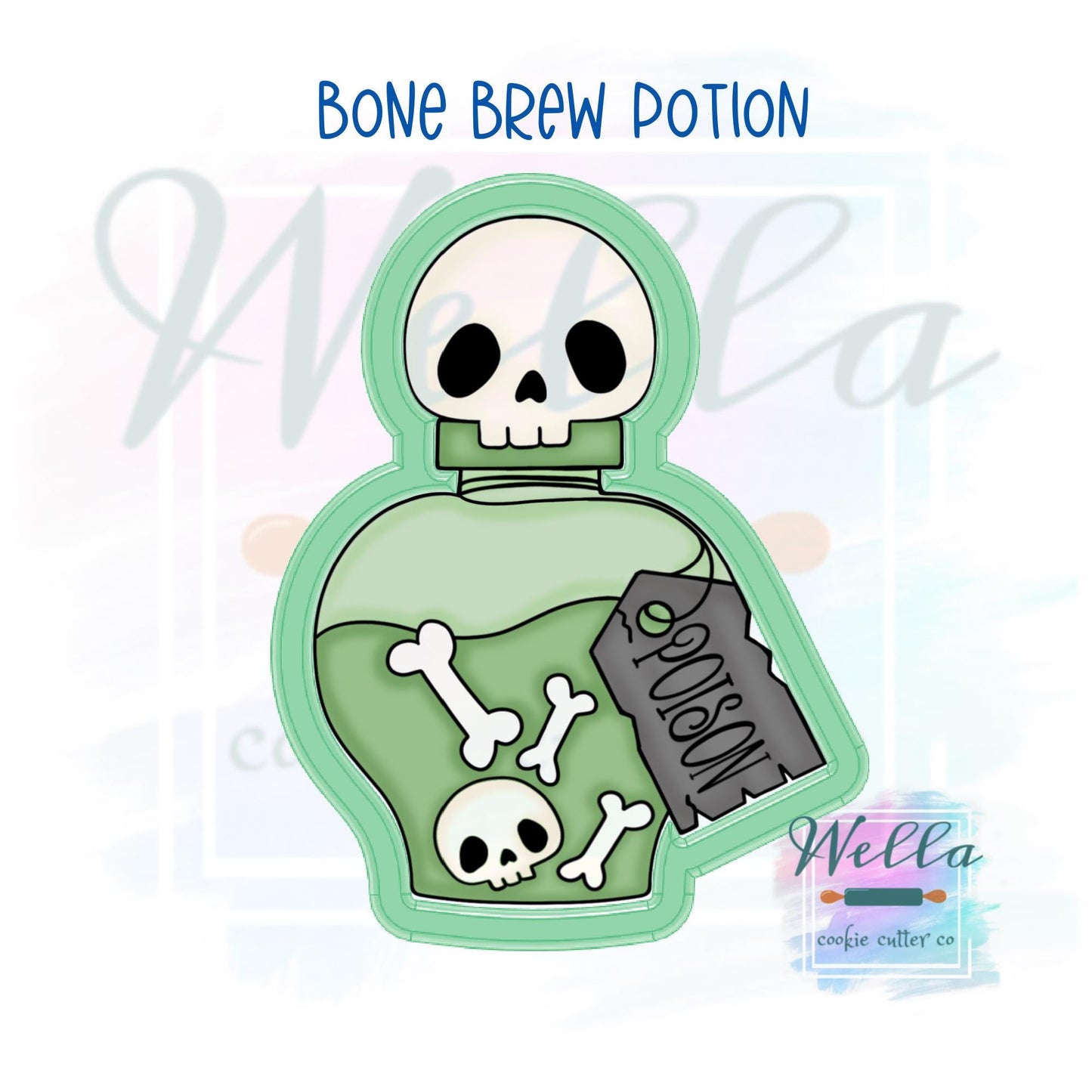 Spooky Potions Cookie Cutters - Set of 4