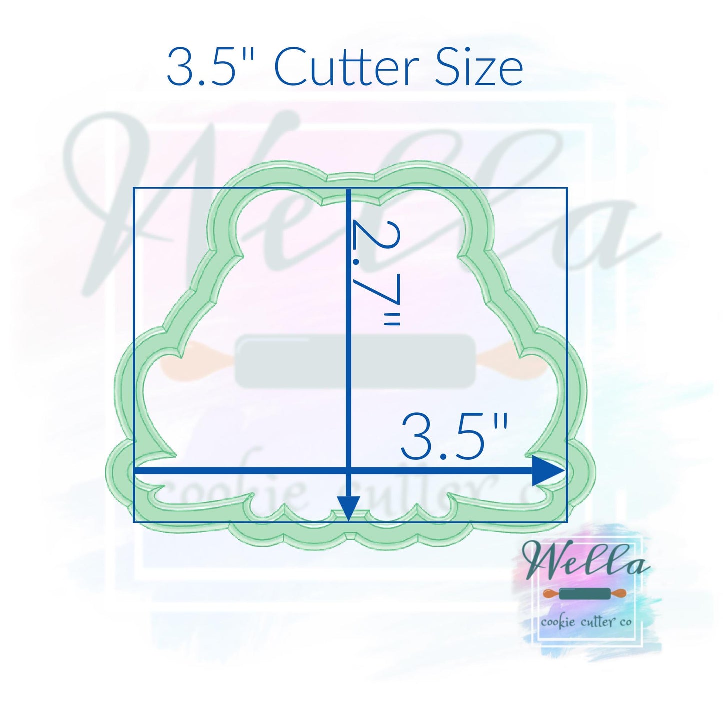 Toad Cookie Cutter