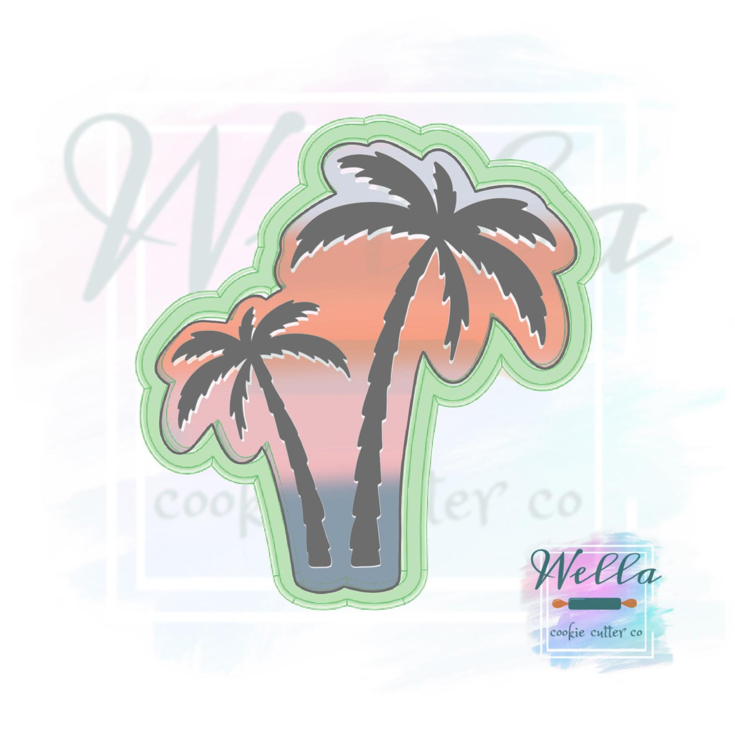 Palm Trees Cookie Cutter