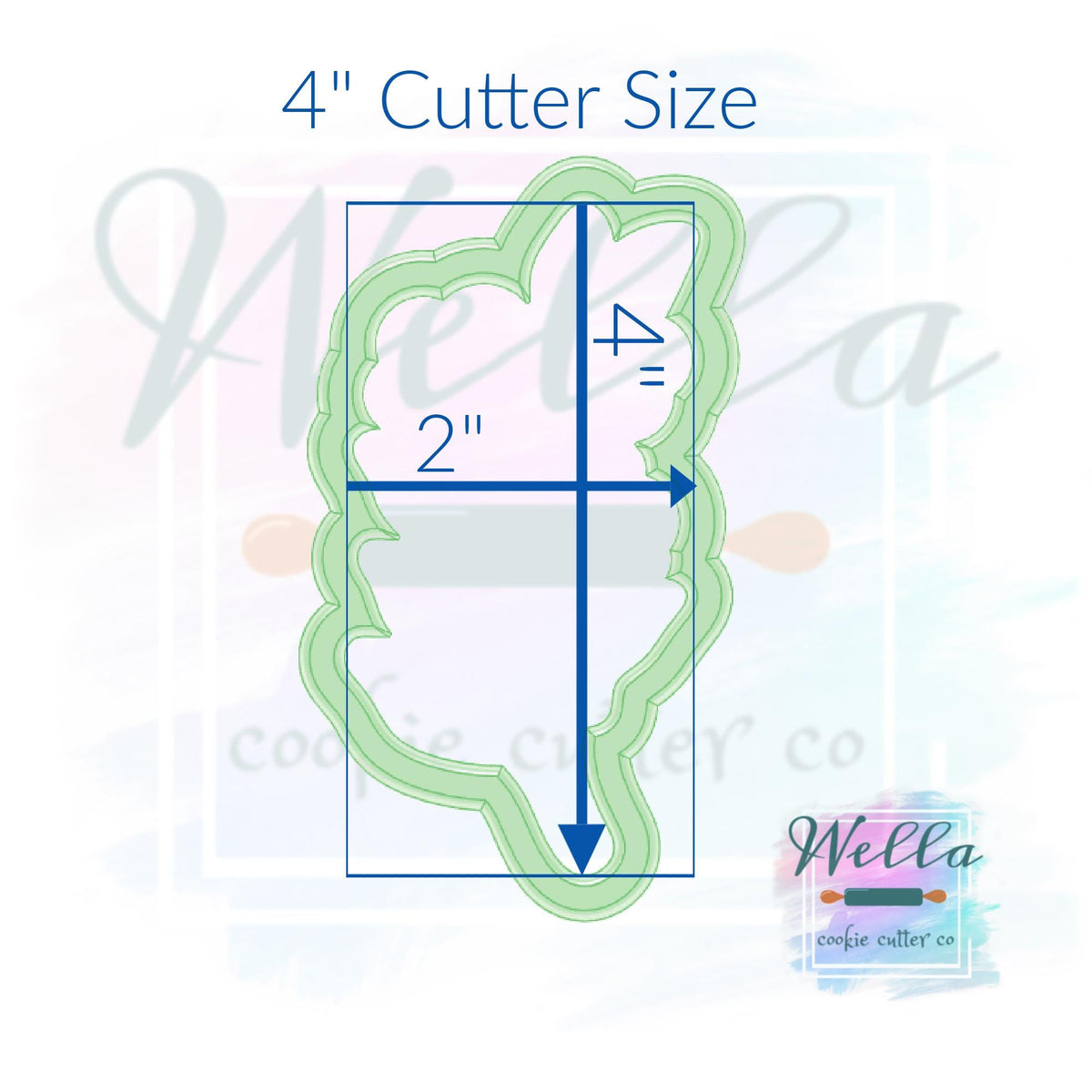 Floral Branch #1 Cookie Cutter