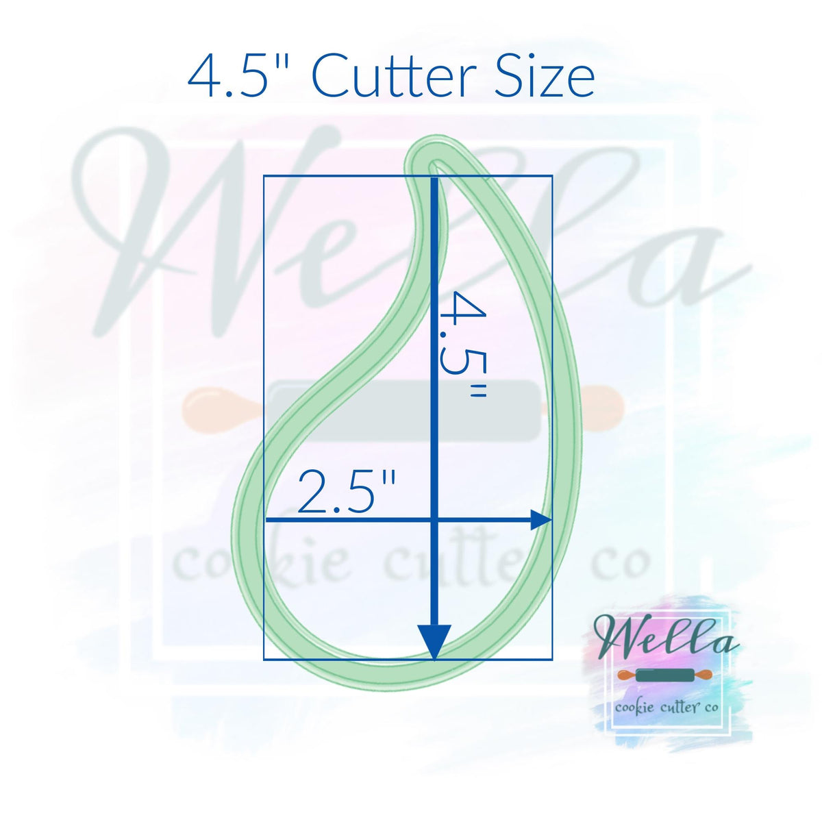Pasiley Shape Cookie Cutter