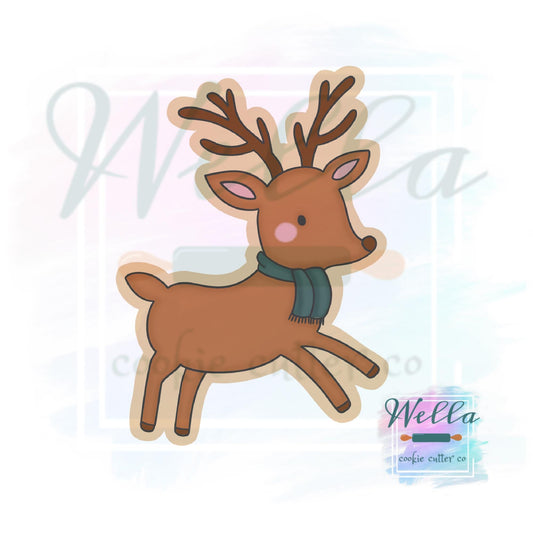 Reindeer #2 Cookie Cutter