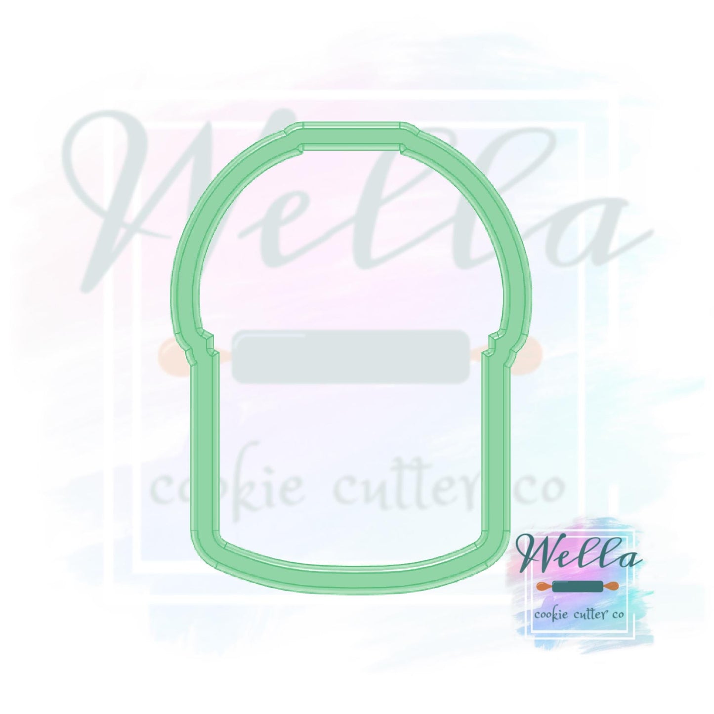 Contractor Bucket Cookie Cutter