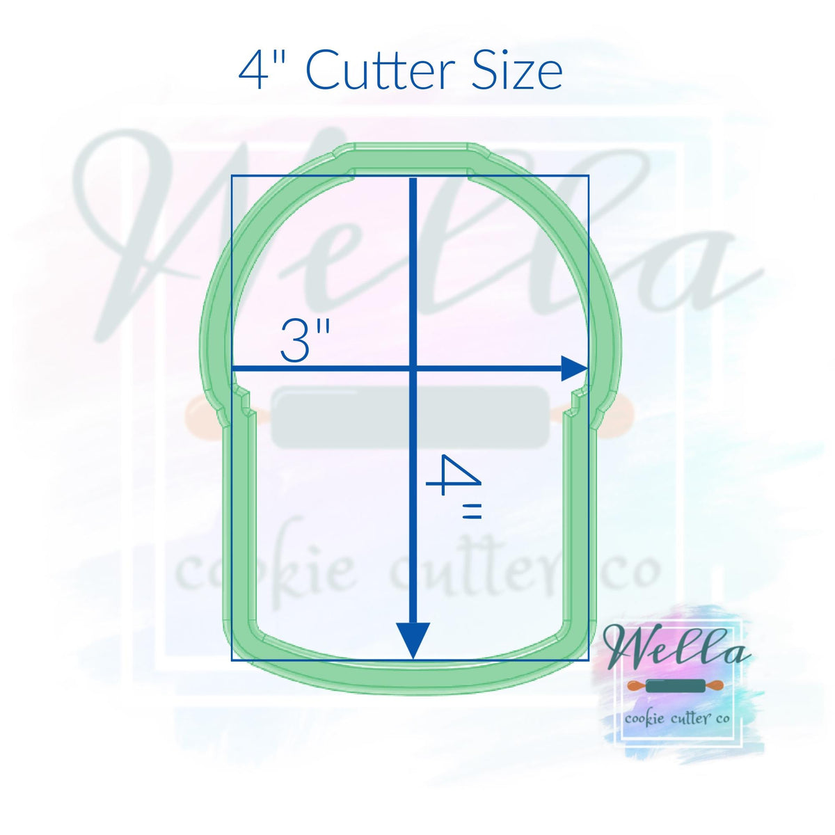 Contractor Bucket Cookie Cutter