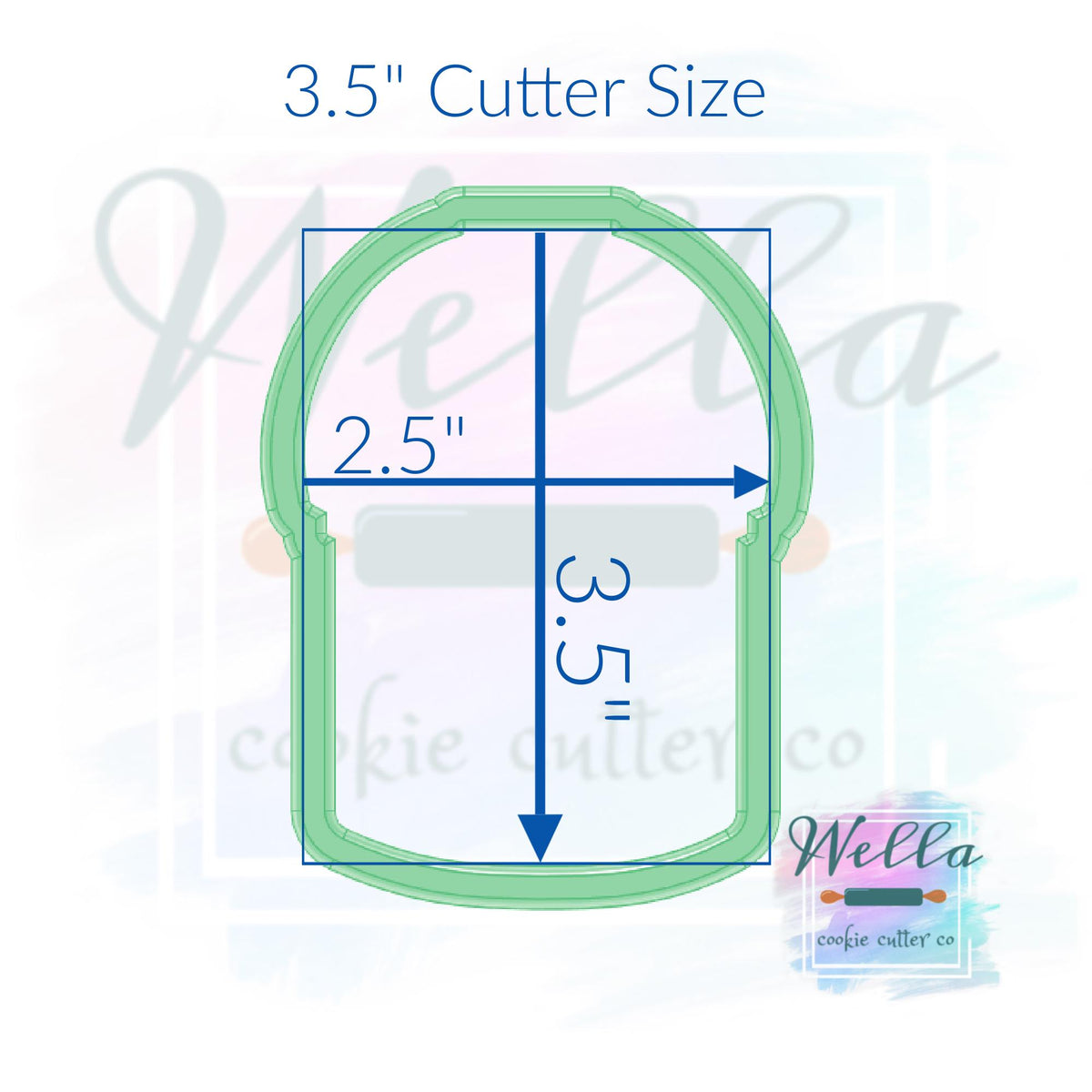 Contractor Bucket Cookie Cutter