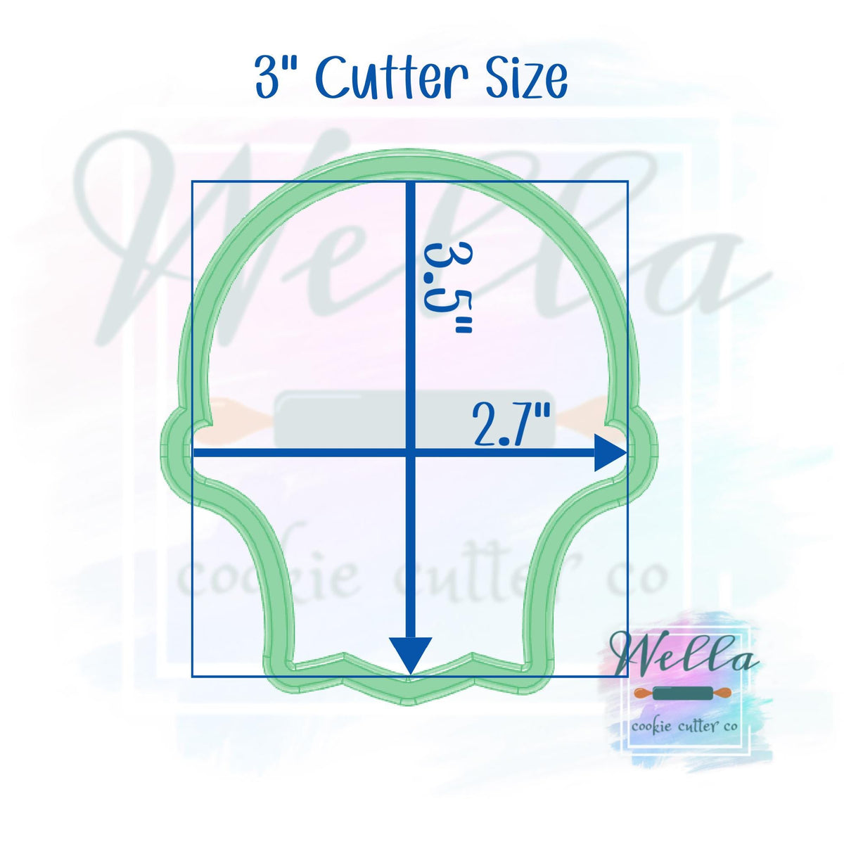 Basketball in Hoop Cookie Cutter