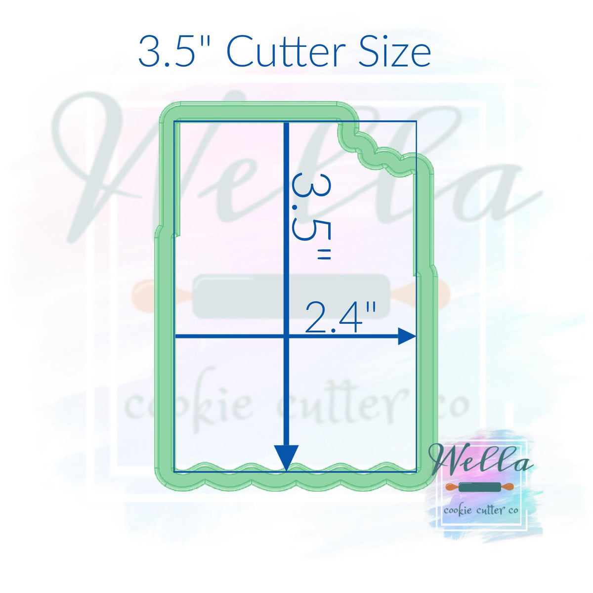 Candy Bar Cookie Cutter