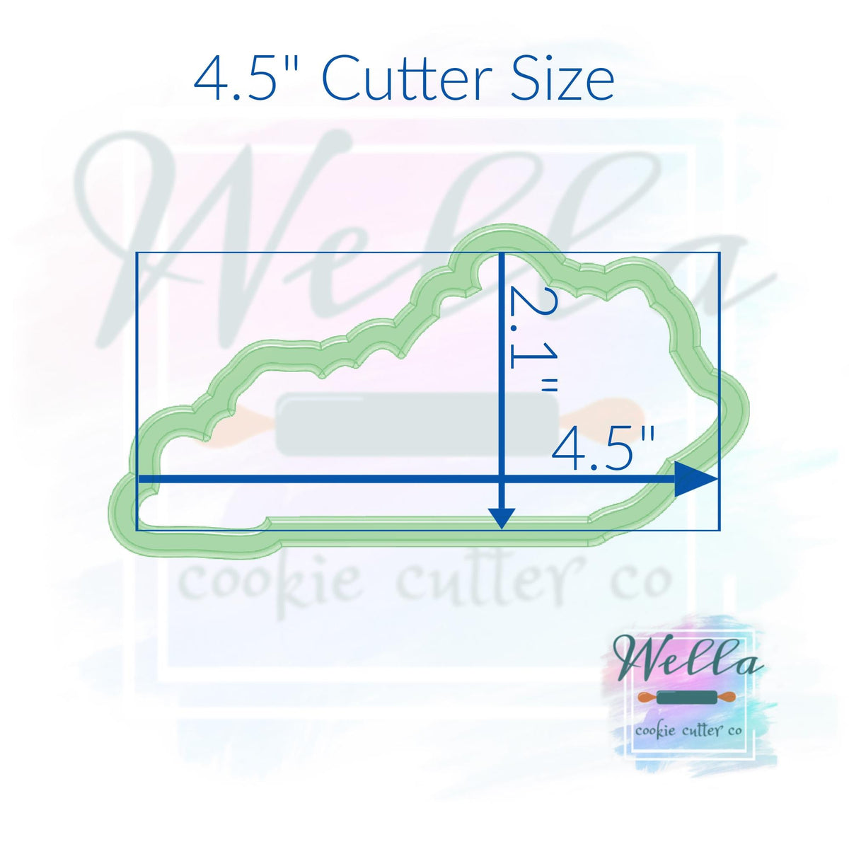 State of Kentucky Cookie Cutter, KY Cookie Cutter