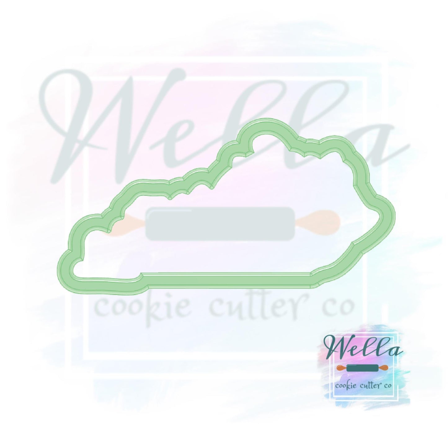 State of Kentucky Cookie Cutter, KY Cookie Cutter