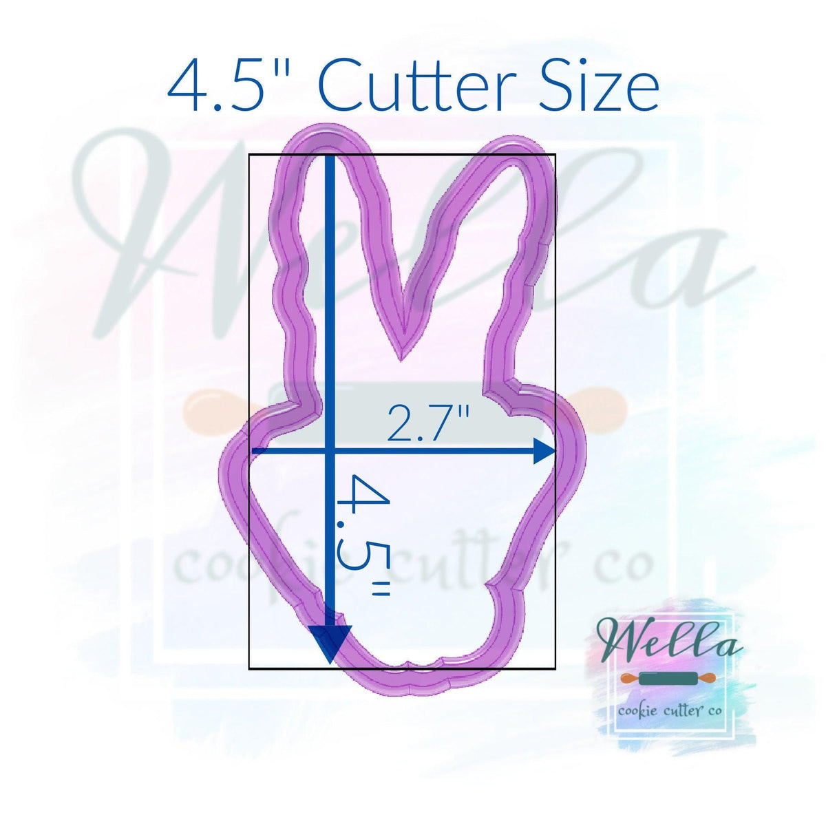 Skeleton Peace Cookie Cutter with Optional Stencil, Skeleton Hand Cookie Cutter, Halloween Cutter