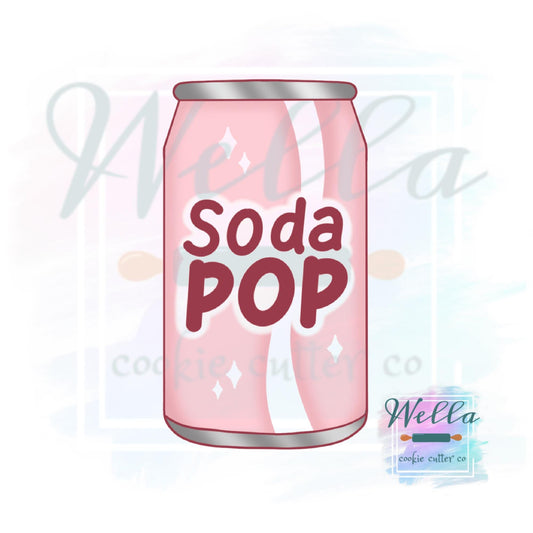 Soda Pop Can Cookie Cutter
