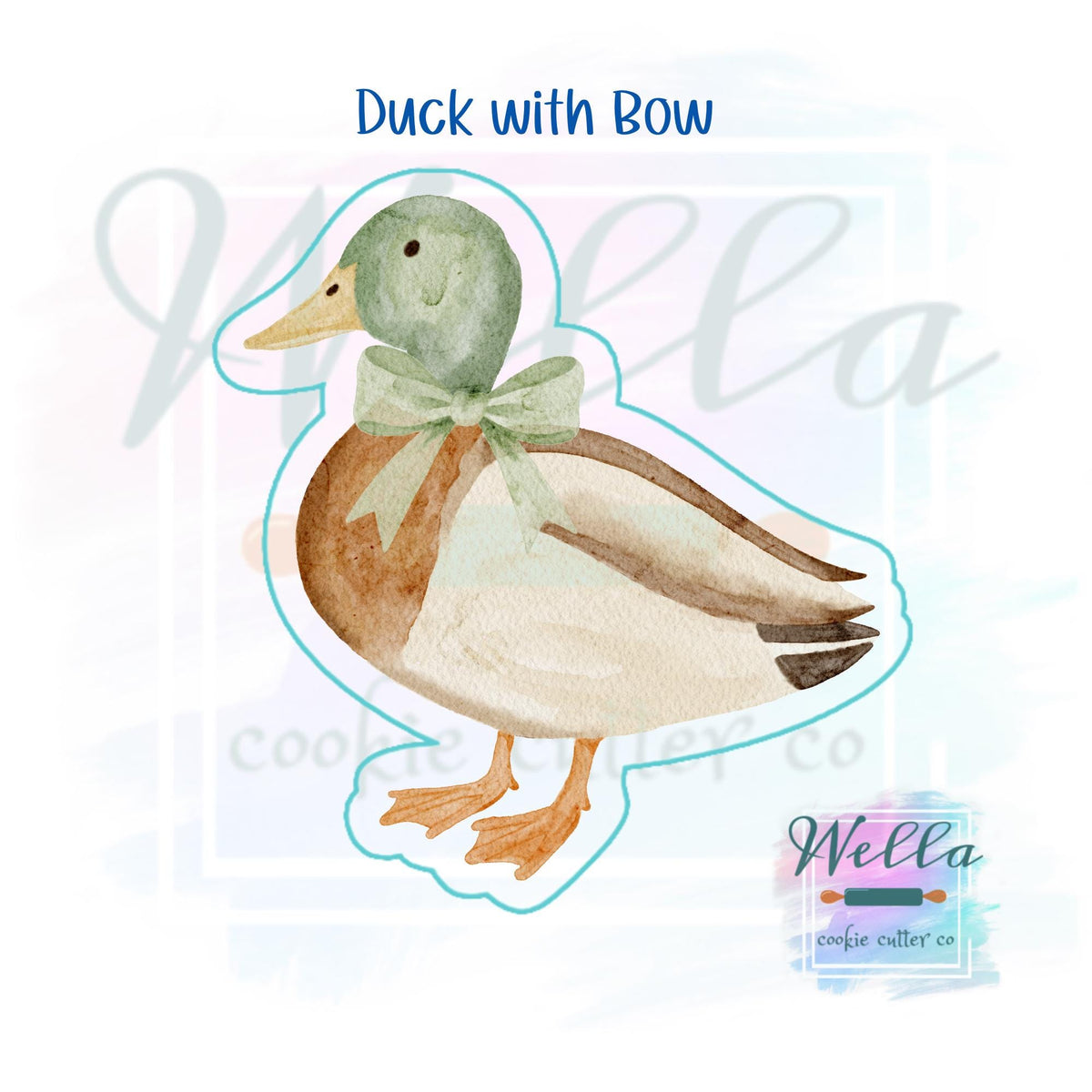 Mallard Duck Cookie Cutters