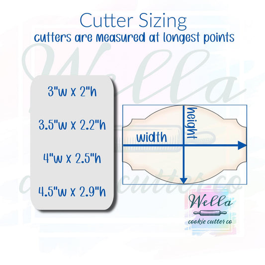 Plaque Sawyer Cookie Cutter