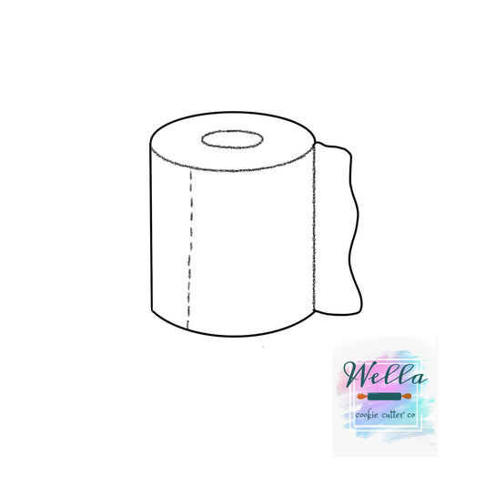 Toilet Paper Cookie Cutter