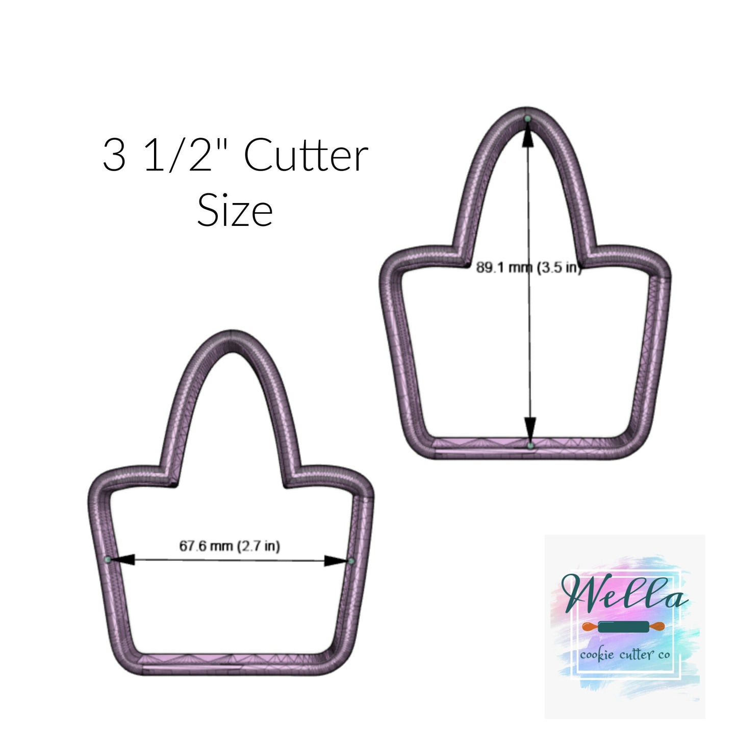 Beach Bag Cookie Cutter