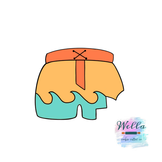 Shark Bite Shorts Cookie Cutter