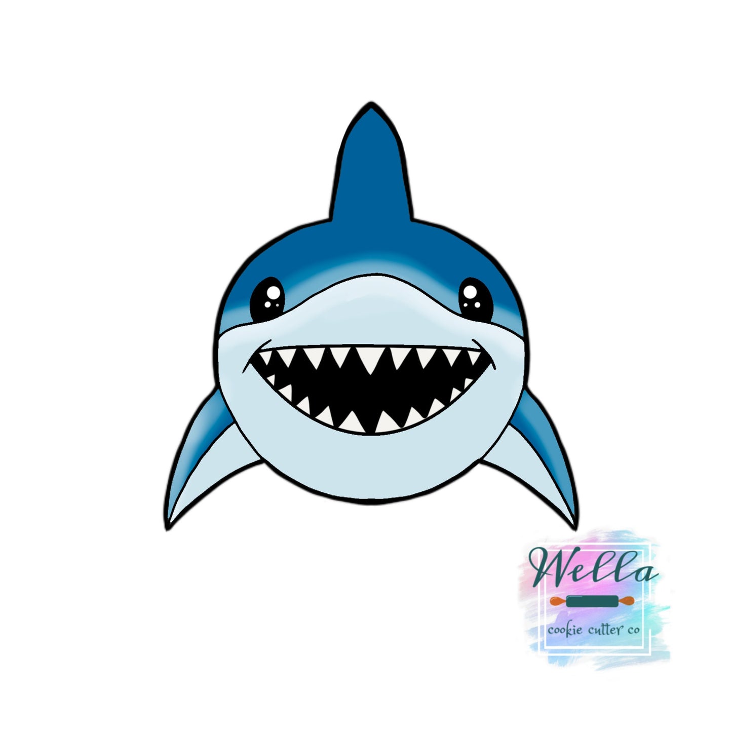 Shark Front Cookie Cutter